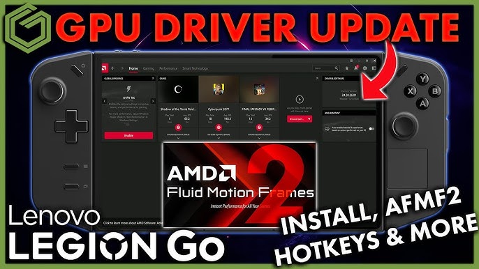 Legion Go How To Update Gpu Drivers